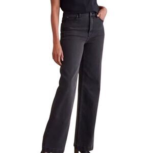 Soft Surroundings Stone Washed Black Denim 10